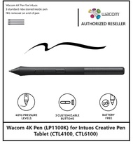 Bút Wacom LP1100K 4K Chuyên Dùng Cho Bảng Vẽ Wacom CTL-4100 CTL-4100WL CTL-6100 CTL-6100WL Kèm 3 Ngò
