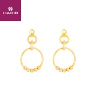 HABIB Oro Italia 916 Yellow Gold Earring GE73280722