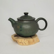 綠釉正把陶壺 上釉茶壺