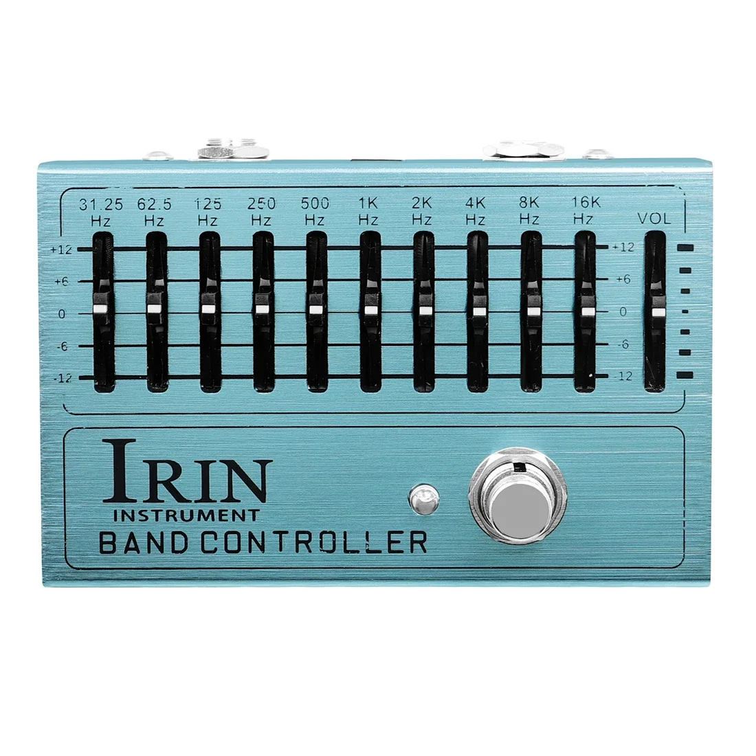 IRIN AN-40 Band Controller EQ กีตาร์ไฟฟ้าการปรับเหยียบ 10 Band Equalizer สําหรับกีตาร์ไฟฟ้าอุปกรณ์เส