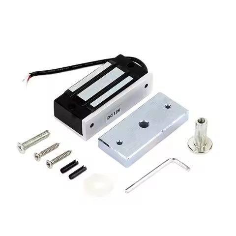 KINJOIN 12V Escape Room Electronic Drawer Lock Electric Magnetic Cabinet Door Locks 60kg 100lbs Hold