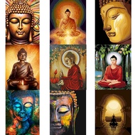 Ruopoty Buddha Oil Painting DIY Paint By Number With Frame Kits Drawing Modern Wall Art Canvas Paint