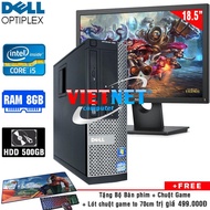 [HCM]Bộ Máy tính đồng bộ Dell Optiplex 390/990 (Core i5 / 8GB / 500GB) + LCD Dell 185 inch. Tặng Bàn