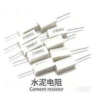 10pcs 5W 5% 910R 1K 1.2K Ohm 1.5K 1.8KJ Horizontal SQP Cement Resistor Ceramic Resistor 5Watt