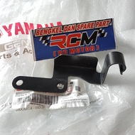 3KA-F5876-00 KLEM BESI BREKET BRACKET CLEM KABEL SELANG REM CAKRAM DEPAN RX KING RXKING ORI YAMAHA Y