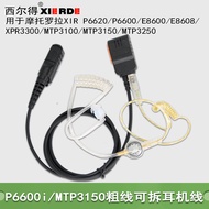 XIERDE Earphones Suitable for MPT3150 MPT3250 DP2440 P6600 P6620 M6600I/M6600/MTP3100/E8668 Handset 