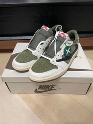 Nike Air jordan 1 low og sp travis scott medium olive
