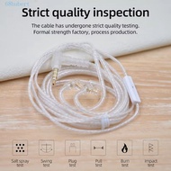HUBERT KZ Headphones Wire, Upgrade Cable Silver Plated KZ Earphones Cables, Portable Audio 3.5MM 2PI