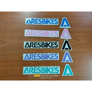 BMX AresBikes Sticker color Black ares bikes BMX