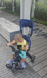 【超低價】八成新 Doona Tricycle 三合一手推車 兒童三輪車