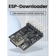 CH9102F Downloader Module Chip Serial Port Download 7Pin Program Burning for ESP32 MINI TYPE-C USB t