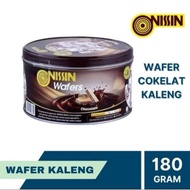 (180gr) Nissin Wafers Chocolate 180g Wafer Coklat Biskuit Kaleng MURAH!