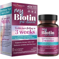 Products MyBiotin ProClinical – Thicker Hair Starting in 3 Weeks & Fights Wrinkles - MB40X Patented 