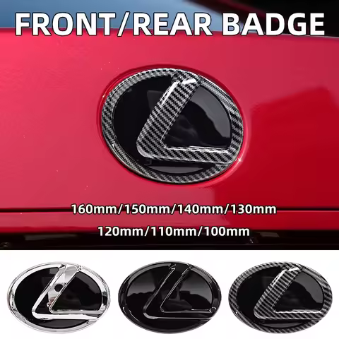 1pcs 3D ABS Car Front Grille Rear Trunk Badge Sticker for Lexus F SPORT IS250 IS200 CT200h GS300 LS4