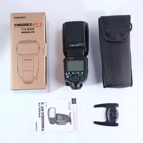 Yongnuo YN600EX-RT II Flash Speedlite Light High-speed for Canon 5D Mark III IV 6D Mark II 1DX II 80