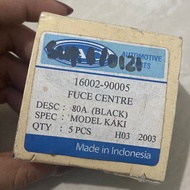 JAC Fuse Center Box Long Leg Female Fuse Centre Universal Black 80A 80 a