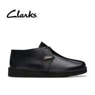 Clarks Mens Desert Trek Blk Smooth Lea Kasut Lelaki Kasut Lelaki