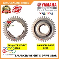 Y15 Y15Z Y15ZR YSUKU T150 FZ150 ENGINE BALANCER DRIVE WEIGHT GEAR [100% ORIGINAL YAMAHA]- BK6-E1531-