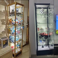 Hand-made Display Cabinet Transparent Glass Cabinet Legoda Model Showcase Toy Storage Cabinet Gift Cabinet with Lock
