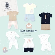 ICHIGO SHIRT, T-SHIRT, PANTS SET 0 - 24 MONTHS - BABY ACADEMY