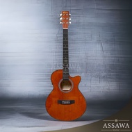 KAMA กีต้าร์โปร่ง และ กีต้าร์โปร่งไฟฟ้า ขนาด 39 นิ้ว Guitar คามา รุ่น KM-390C