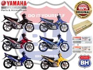 [HLY + TAMPAL] YAMAHA Y125ZR 125ZR COVERSET BODY COVER SET + STICKER 100% ORIGINAL HLY MOVISTAR 46 M