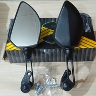 Spion Motor Variasi / Kaca Spion Ducati hitam polos Universal semua motor Nmax PCx Aerox Vario Mio R