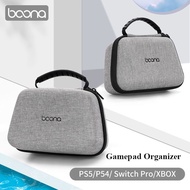 BOONA Console Handle Storage Bag Hard Shell Storage Case Organizer for PS5 PS4 Switch Pro XBOX Gamepad Portable Protective Box Bag for Game Console Handle