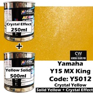 Crystal Yellow Y5012 Yamaha Y15ZR MX King Cover Set High Quality Paint CW Aikka DIY Aerosol Spray 37