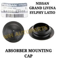 ABSORBER MOUNTING CAP (ORIGINAL) (1PC) NISSAN GRAND LIVINA SYLPHY LATIO (54330-ED000) TOP DUST COVER