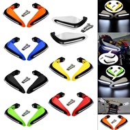 1 Pair Motorbike Handlebar Guards LED Hand Guards Handle Protector Shield,