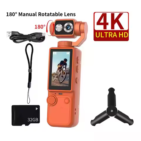 Q8 Handheld Outdoor Sports Camera Ultra-clear Auto-Focus Camera Pocket Portable Conference Recording