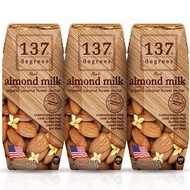137 Degrees® Almond Original Non Dariy Nut Milk 3 x 180ml