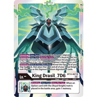 Digimon Card Code BT13-007 - King Drasil_7D6 - Digimon - Super Rare