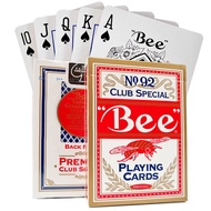USA Original Bee Standard Index Playing Cards NO.92 Club Special Deck Poker Size Card Games