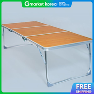Camping Portable 3-Fold Folding Low Table No. 8 Sundries Household Goods Gift Items