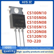 1-5PCS CS100N10 CS105N06 CS105N08 CS105N15 CS120N08 CS120N10 TO-220 MOS field effect tube electronic