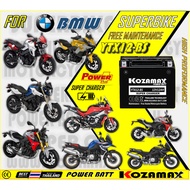 KOZAMAX POWER BATT BATTERY YTX12-BS THAILAND BMW F850GS F850 GS ADVENTURE F800R F900R F900XR