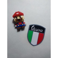 VESPA SHIELD STICKER ITALY