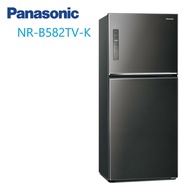 【Panasonic 國際牌】NR-B582TV-K無邊框鋼板 580公升雙門變頻冰箱 晶漾黑(含基本安裝)