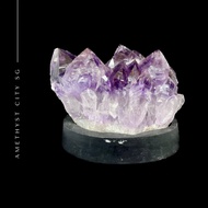 Amethyst 紫晶 Crystal Cluster Geode