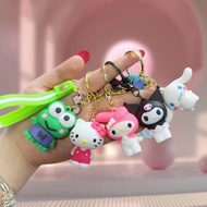 Sanrio Hello Kitty Cinnamonroll Kuromi Pochacco Keychain Doll Kids Birthday Gift Sanrio Keychain