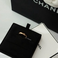 S5468-CHANEL Coco Crush窄版18K白金戒指J11793