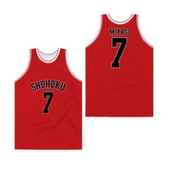 Slam Dunk Shohoku High School No.4 Mitsui Hisashi คอสเพลย์เสื้อกั๊กบาสเกตบอล Jersey