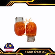 1pc 12V T20 WY21W 7440 1870A Bulb Signal light Amber Yellow Single Filament Replacement for Koito