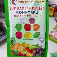 Konnyaku Prepared Jelly Powder, A Company Pack Of 560gam Strawberry / Pineapple / Coconut / Taro Flavors