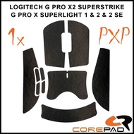 Corepad PXP Grips Logitech G PRO X2 SUPERSTRIKE / PRO X SUPERLIGHT 2 / PRO X SUPERLIGHT 1 - Genuine 