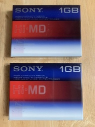 Sony 1GB Hi-MD / HI MD Minidisc Mini Disc  Disk 碟 「Shock Absorbing Mechanism」（抗震結構機制）[已成永遠絕版級］ 