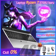 Haruka - Laptop Ryzen7 3700U Amd 15.6'' Ram 20+512Gb Ssd Win11 4 Inti