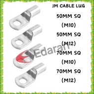 JM TINNED COPPER CABLE LUG - 50MM SQ (M10) , 50MM SQ (M12) AND 70MM SQ (M10) , 70MM SQ (M12)